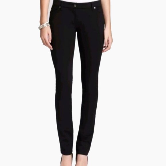 Eileen Fisher Pants - Eileen Fisher Ponte Black Viscose Skinny Pants 4